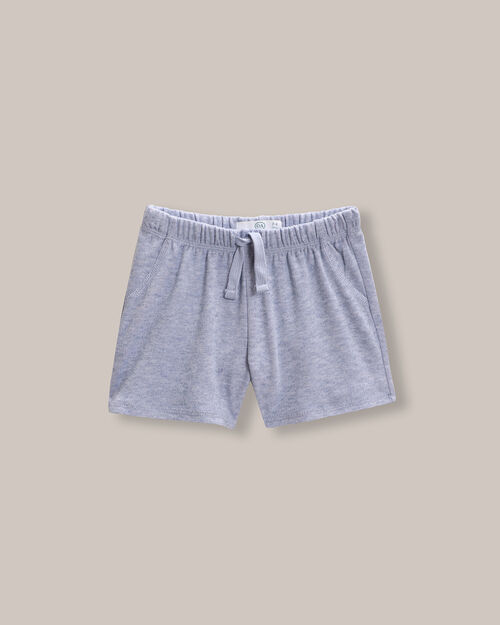 Short Azul Cintura Elástica
